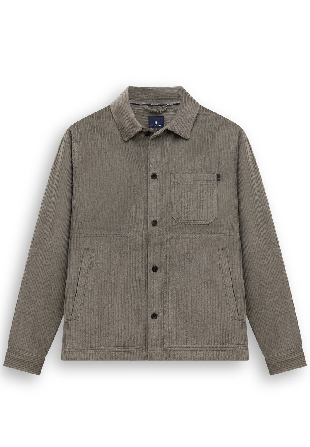 Overshirt aus Cordstoff