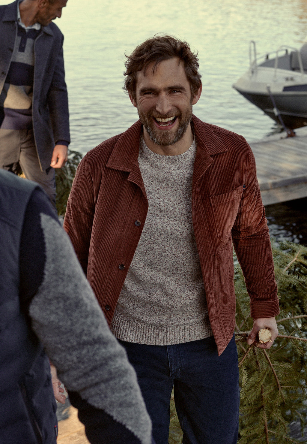 Corduroy overshirt