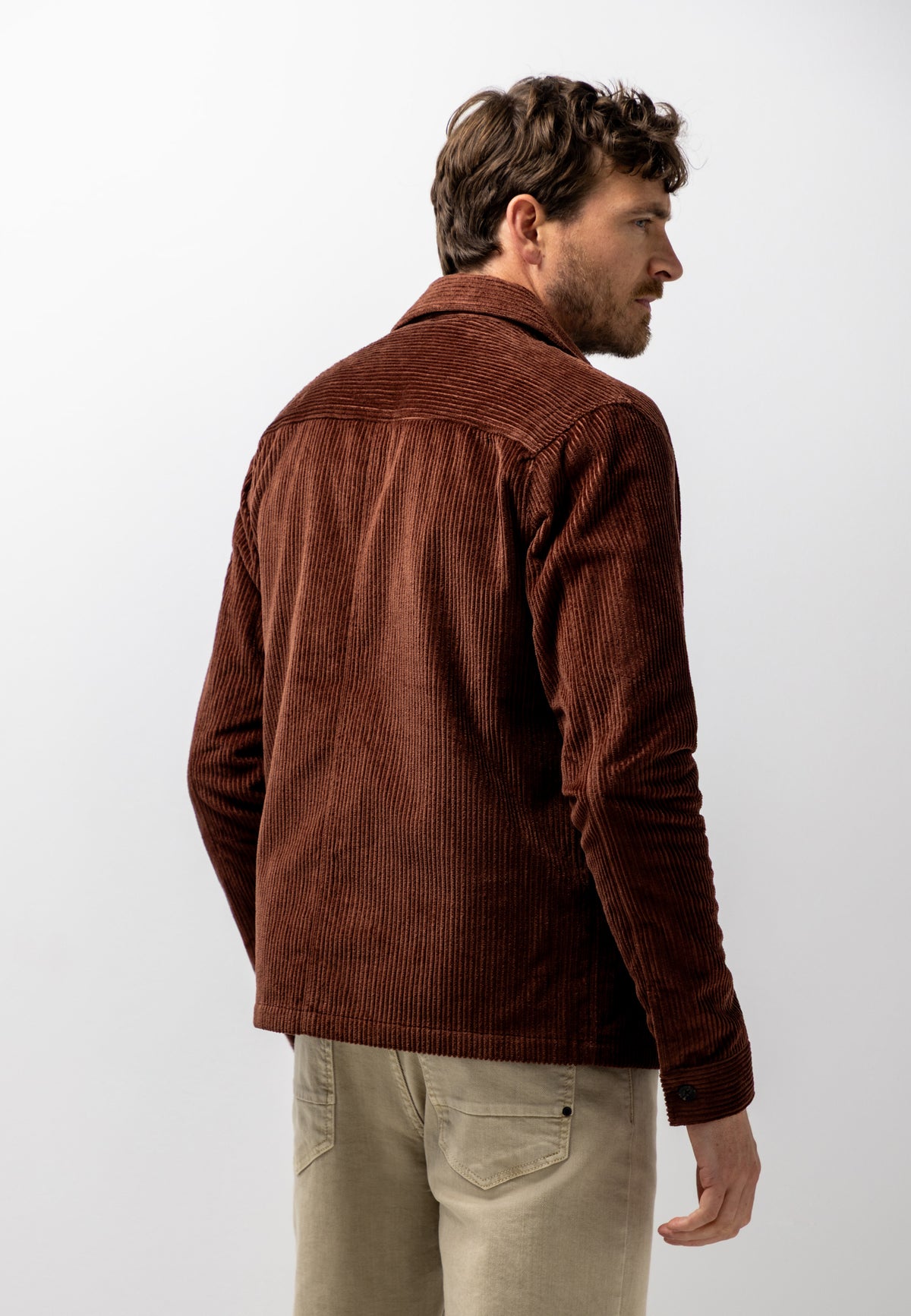Corduroy overshirt