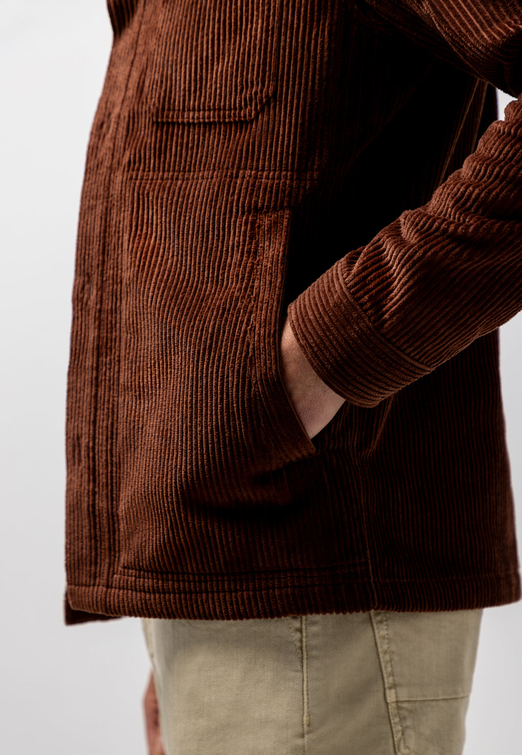 Corduroy overshirt