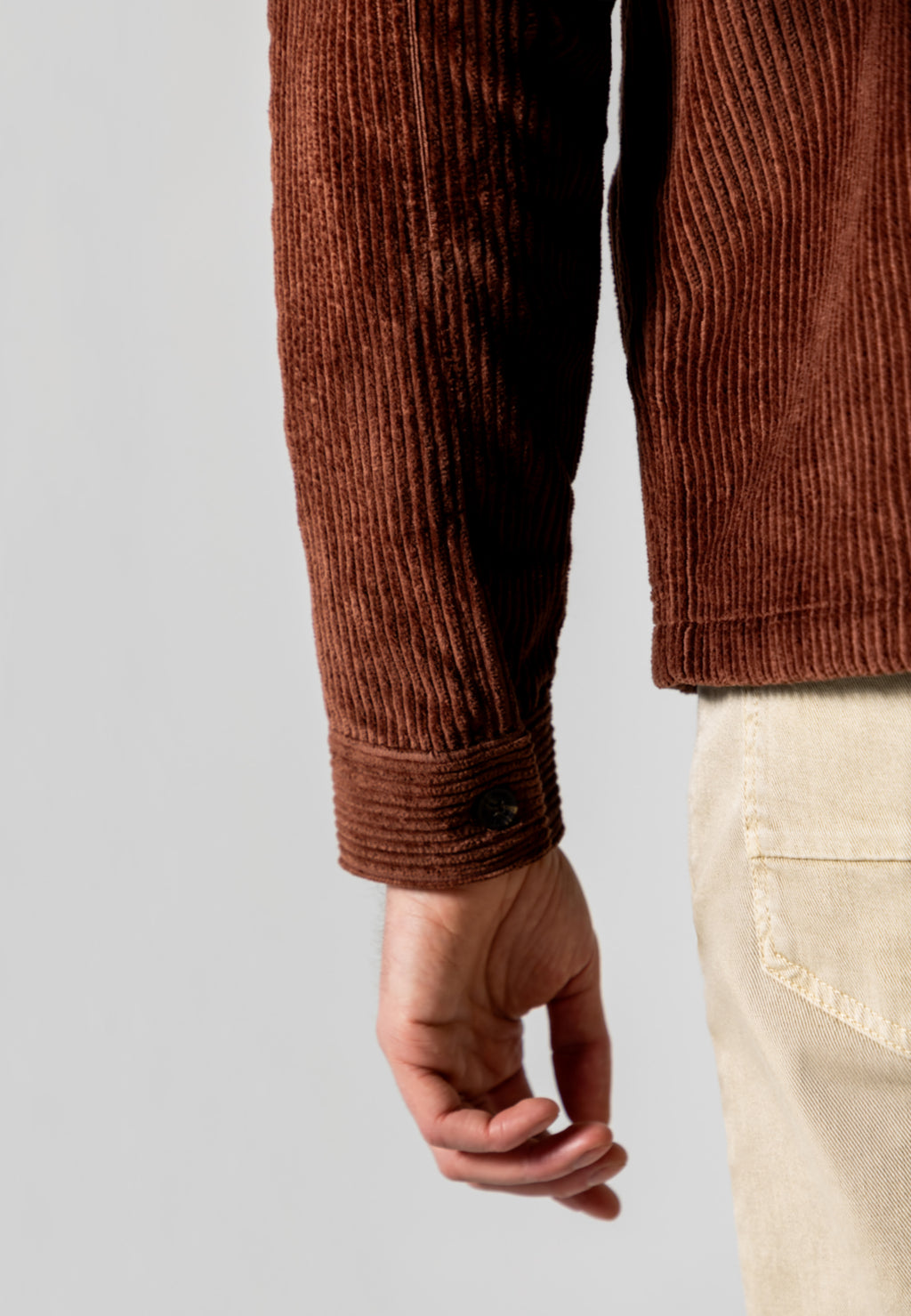 Corduroy overshirt
