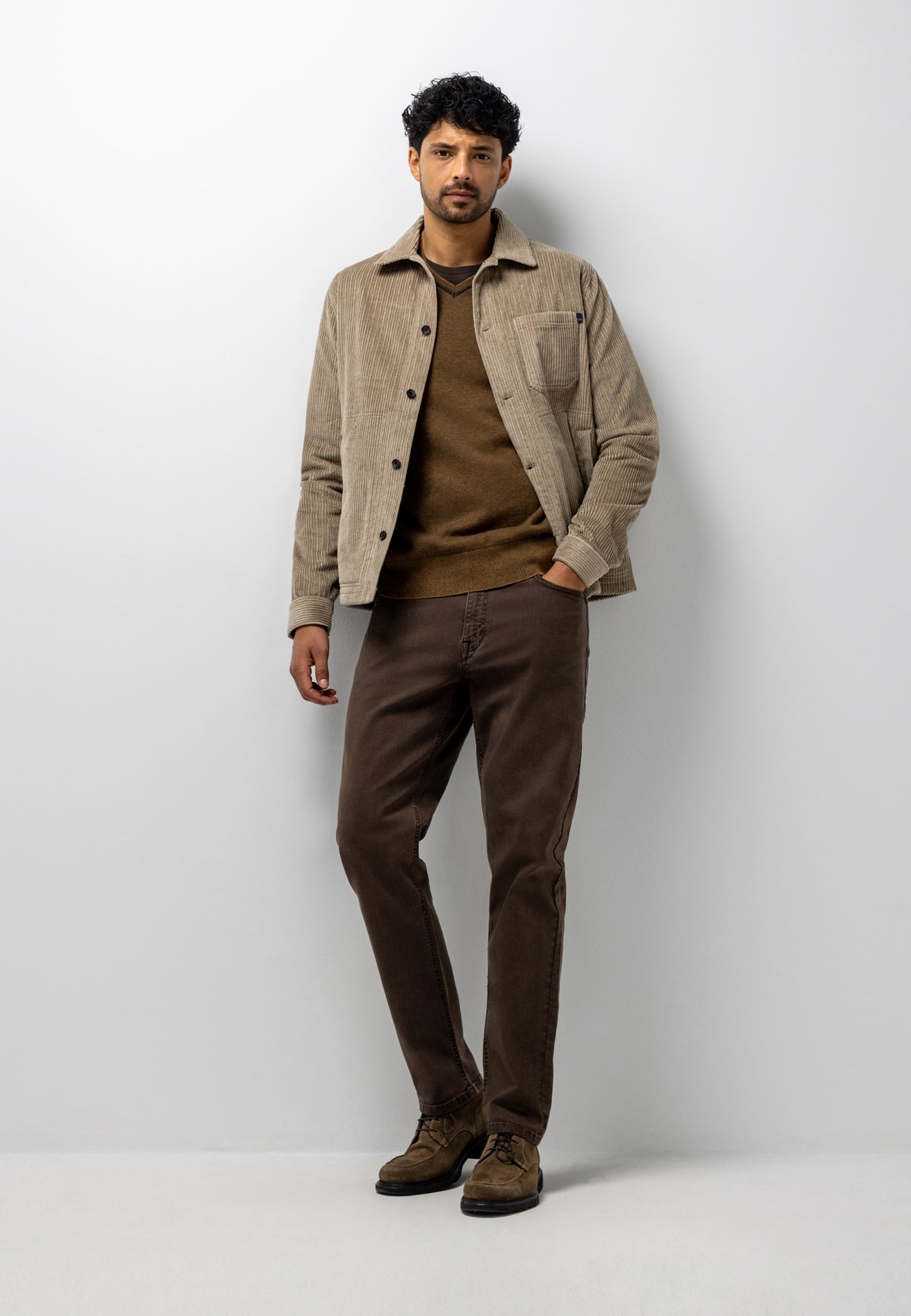 Corduroy overshirt