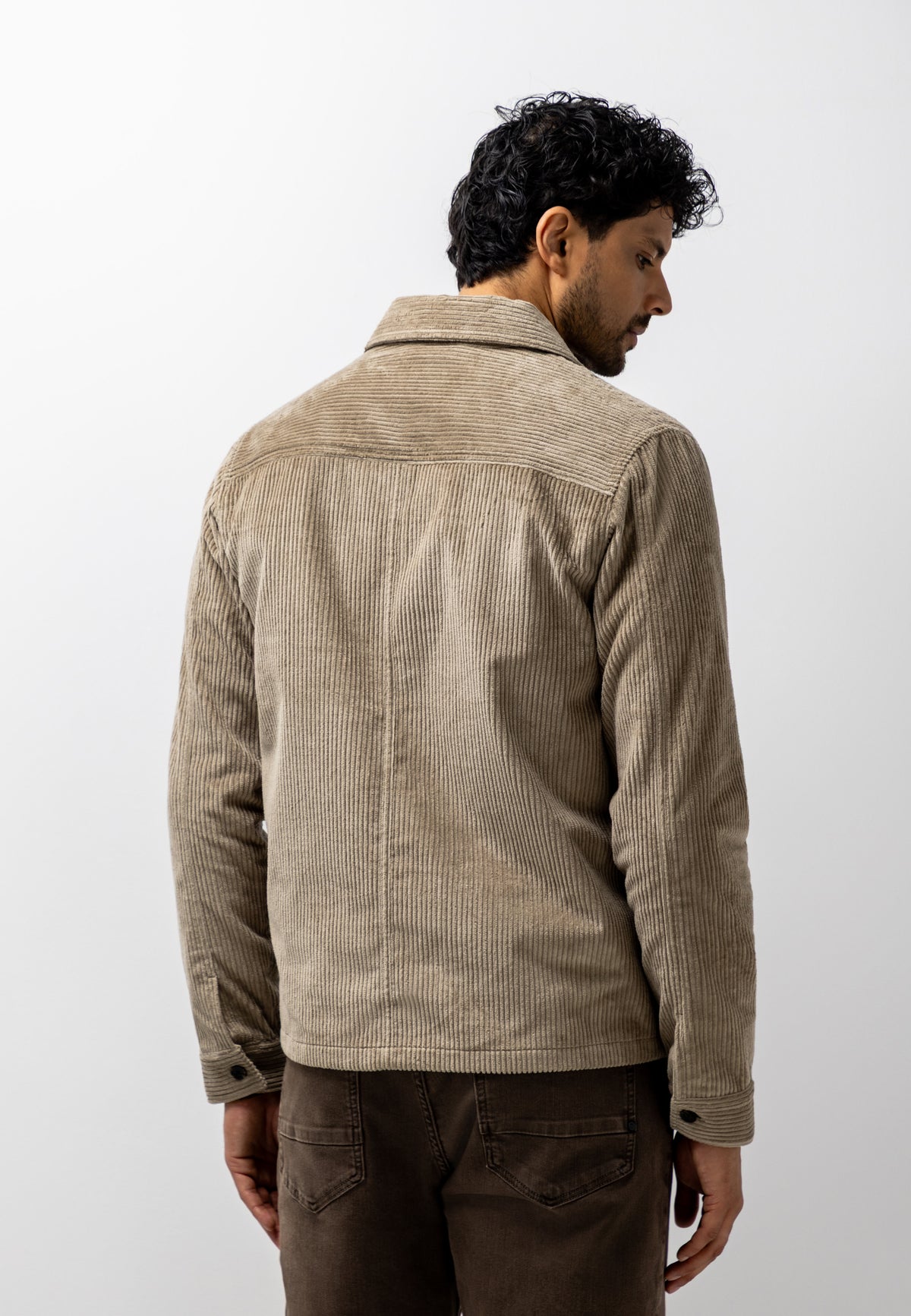 Corduroy overshirt