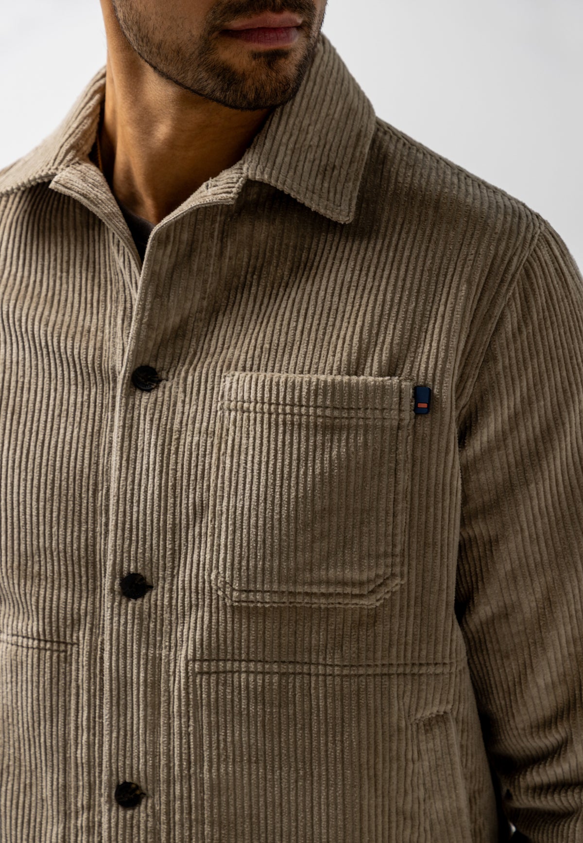 Corduroy overshirt