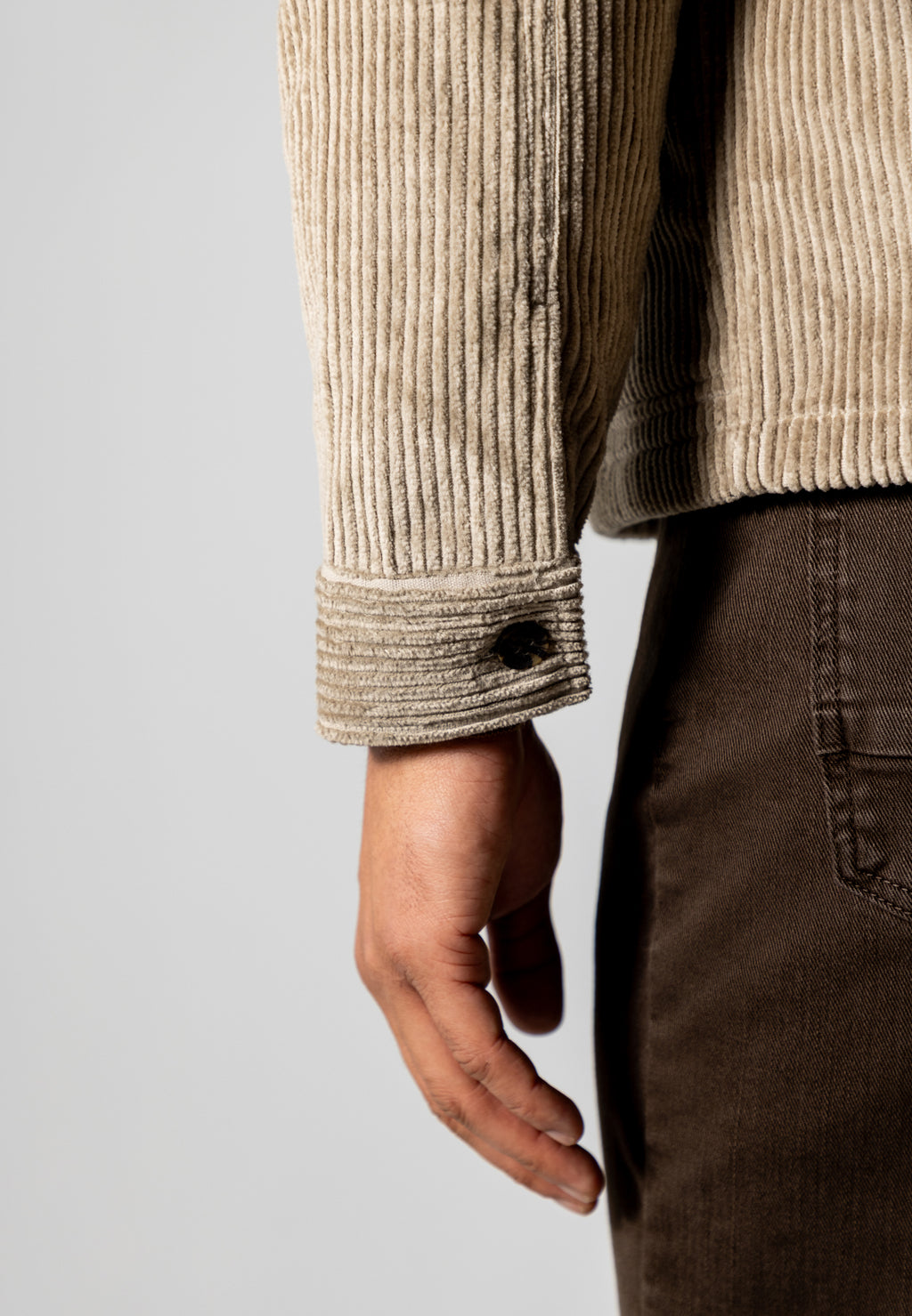 Corduroy overshirt