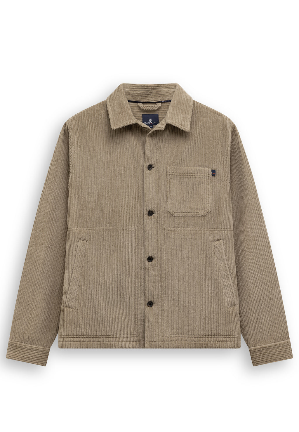 Corduroy overshirt