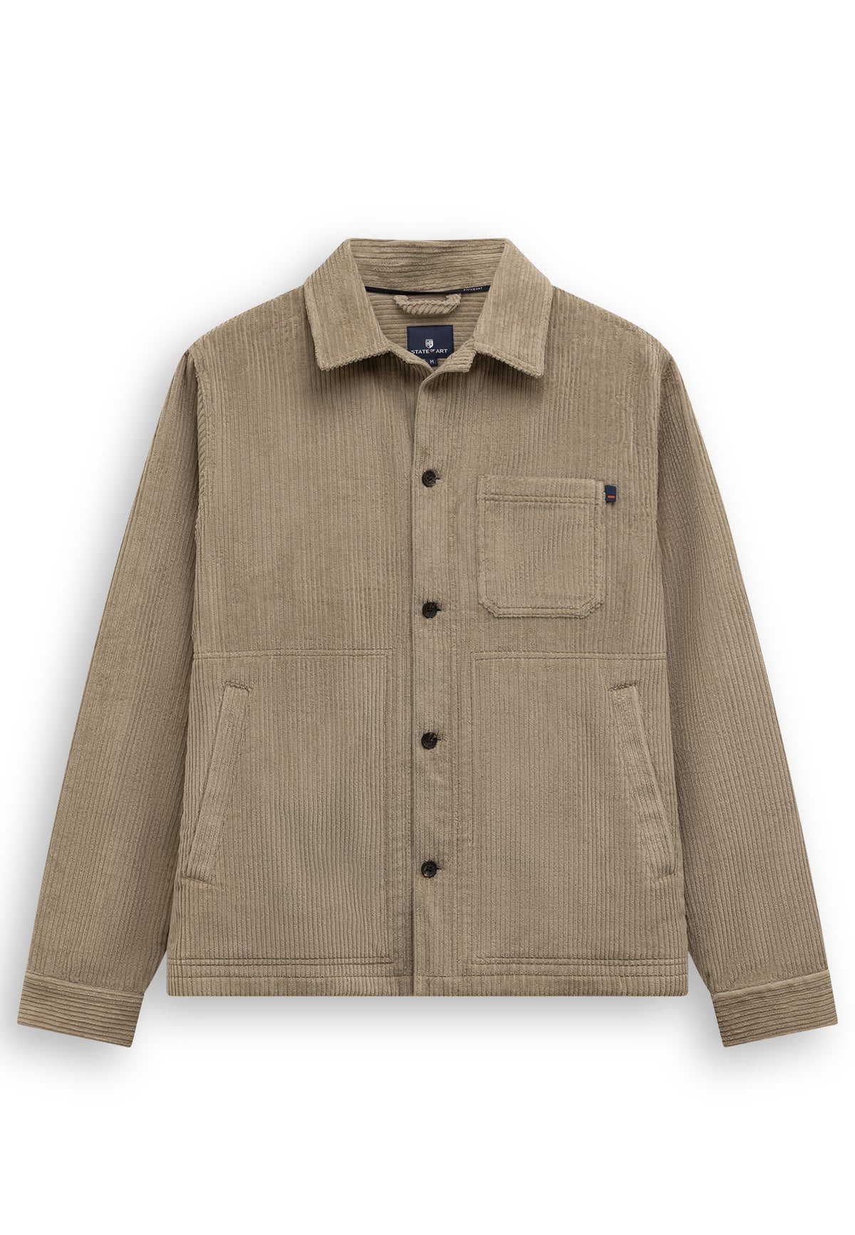 Corduroy overshirt