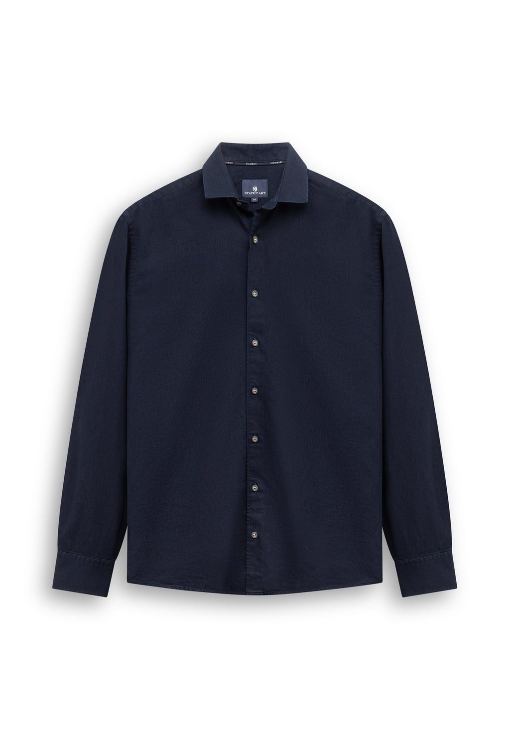Denim overhemd van katoen