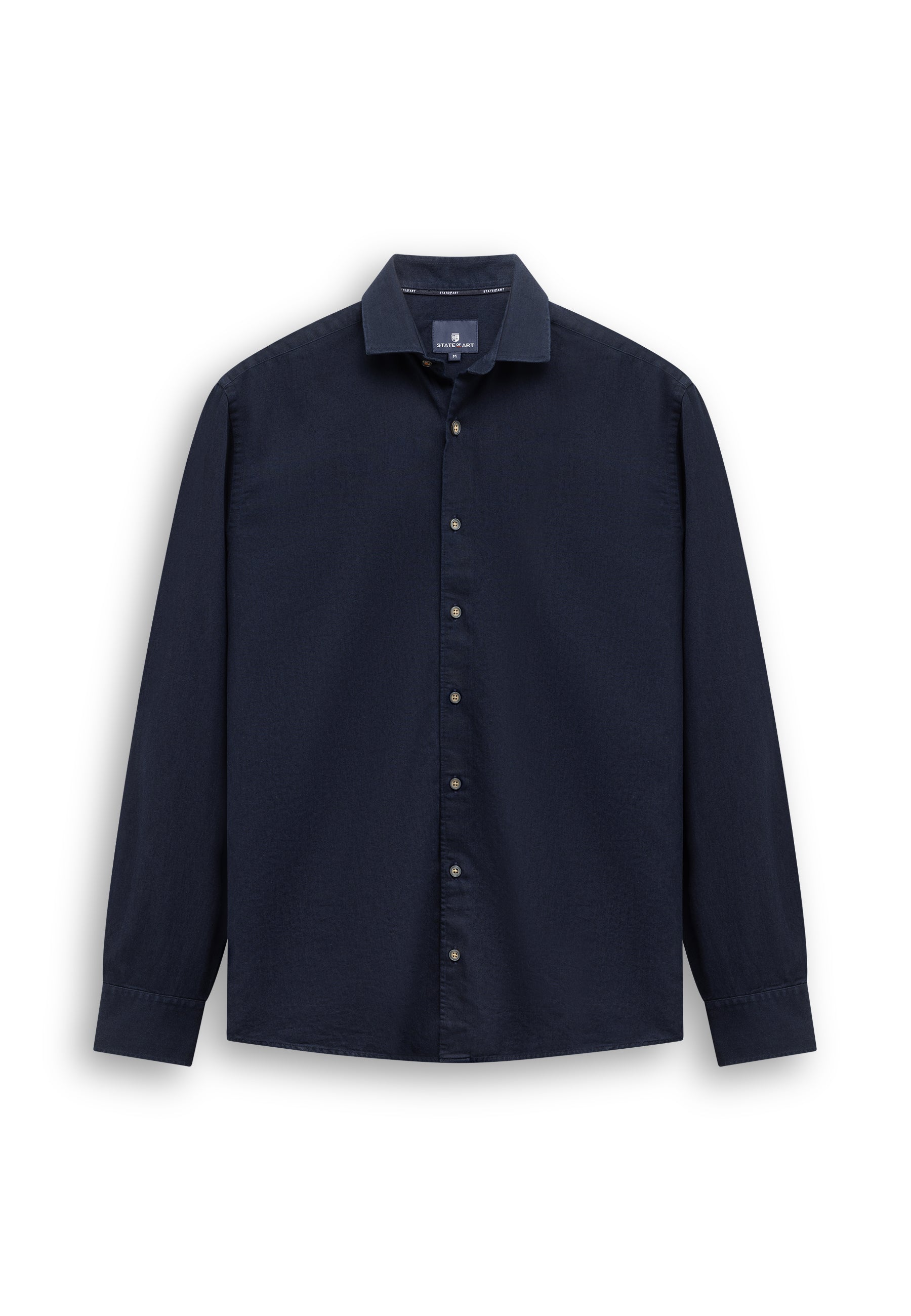 Denim overhemd van katoen