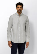 Shirt with striped pattern