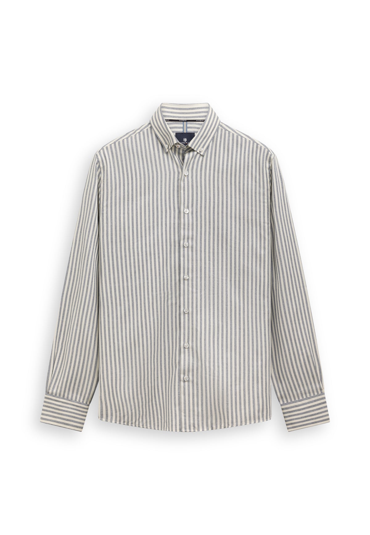 Shirt with striped pattern