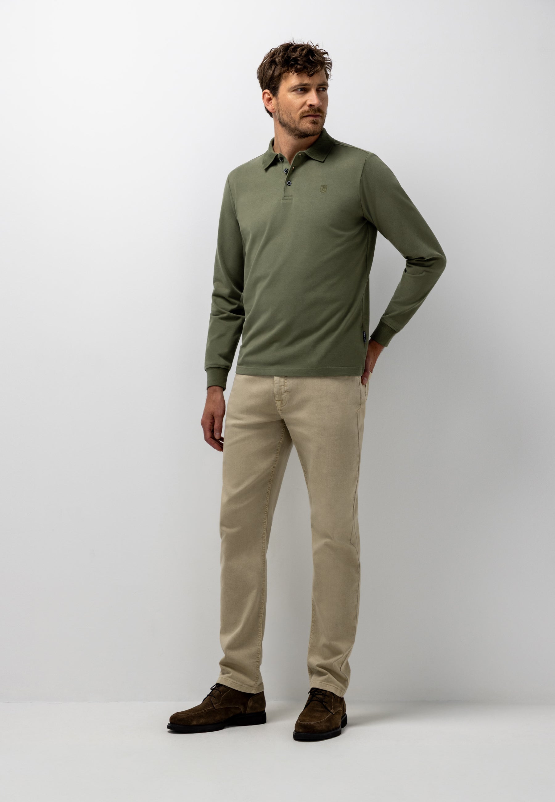 Polo en jersey de coton