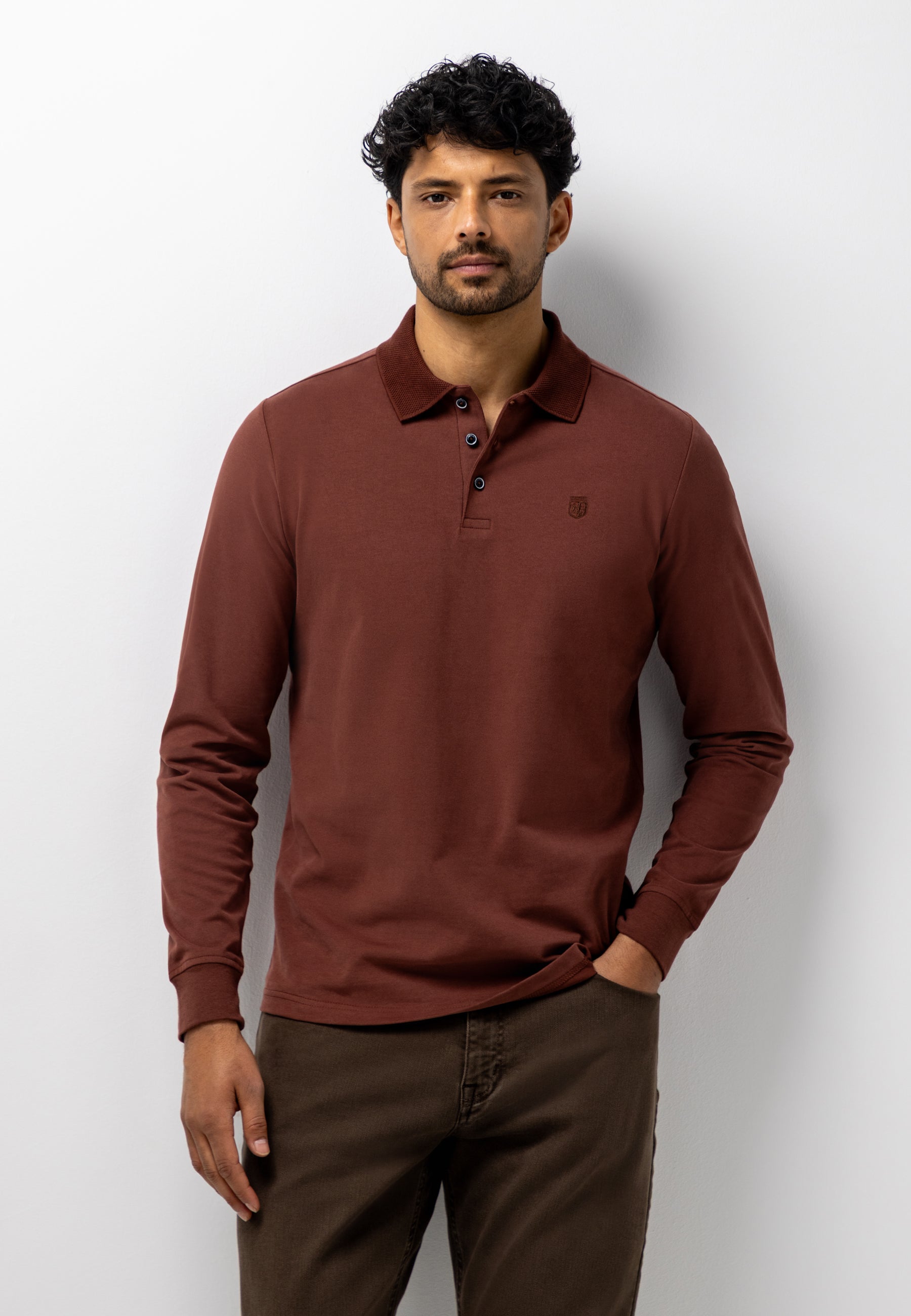 Polo en jersey de coton
