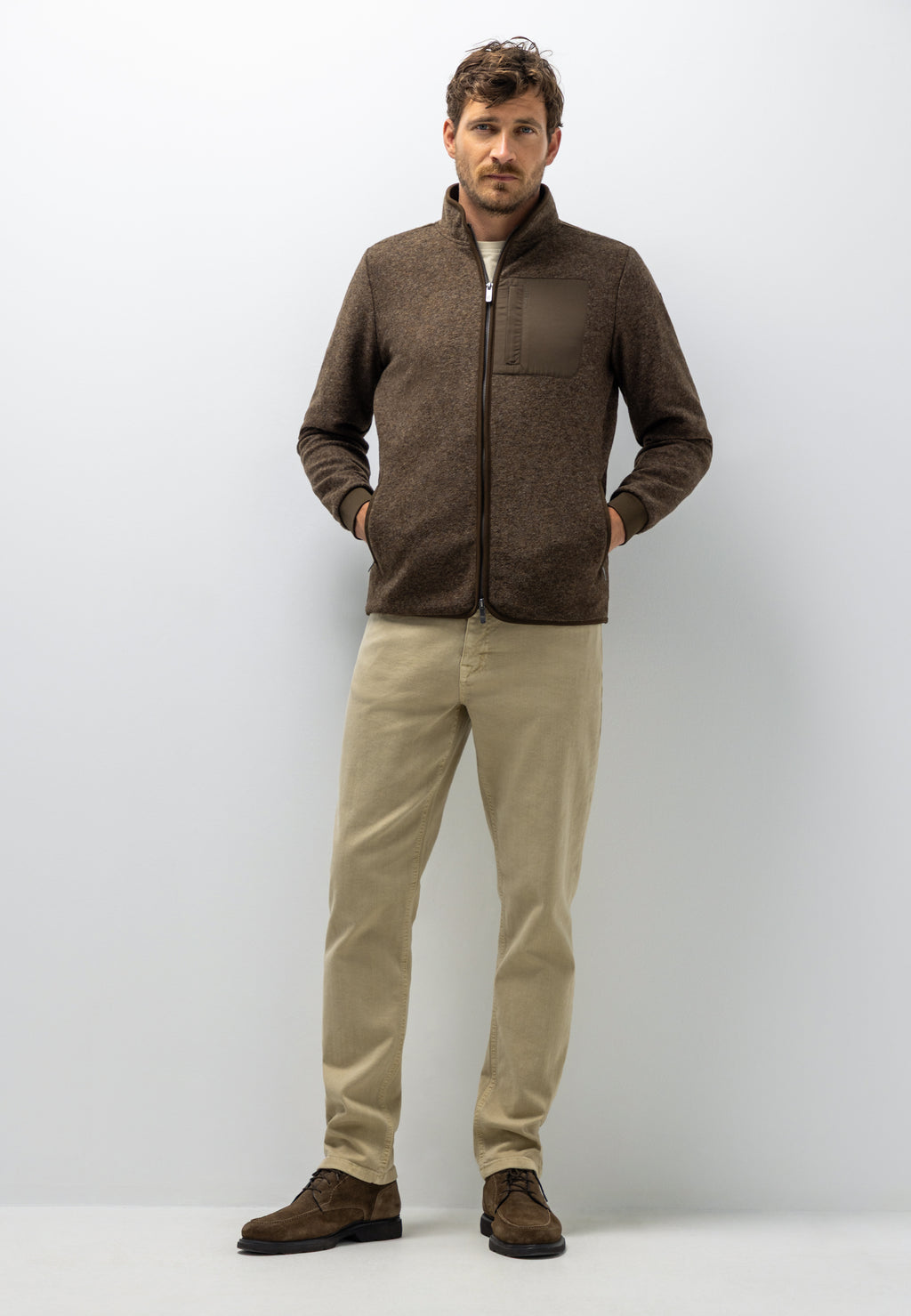 Gemêleerd sweatvest