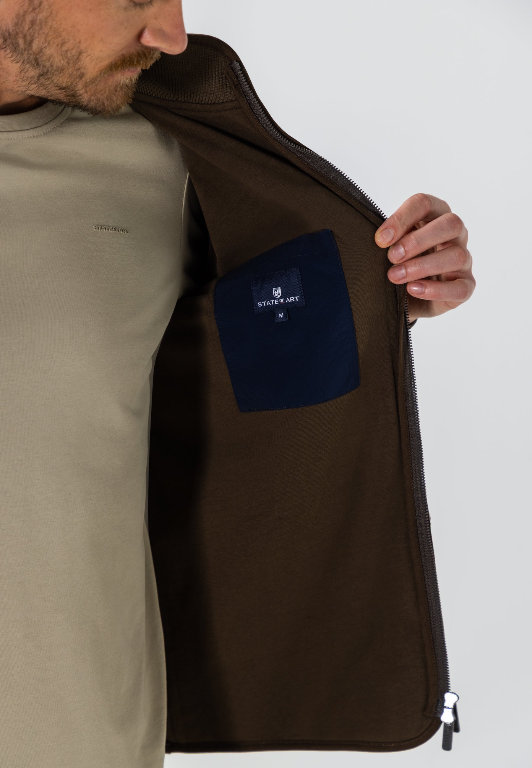 Gemêleerd sweatvest
