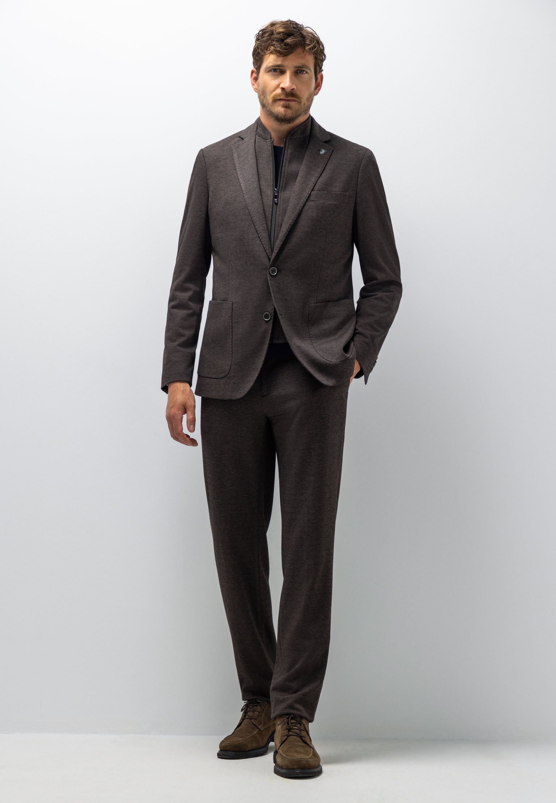 NAVIGATOR chino in stretchstof