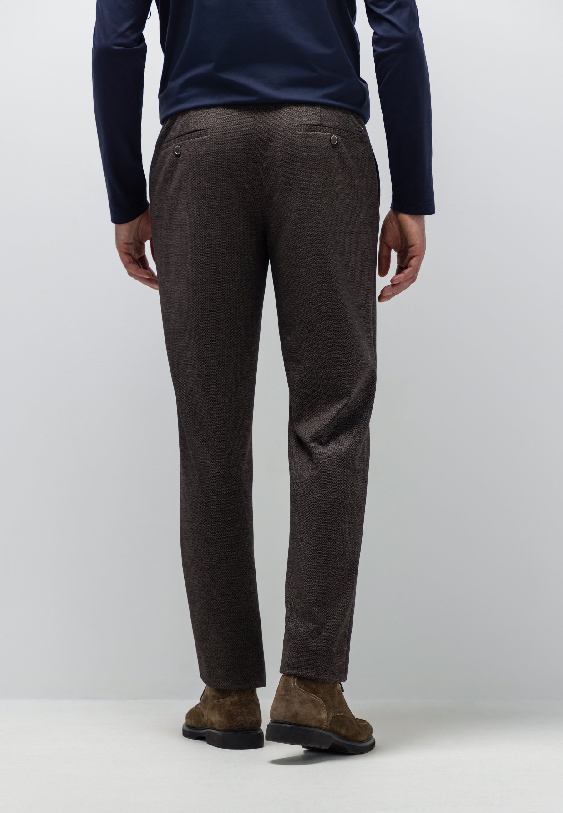 NAVIGATOR chino in stretchstof