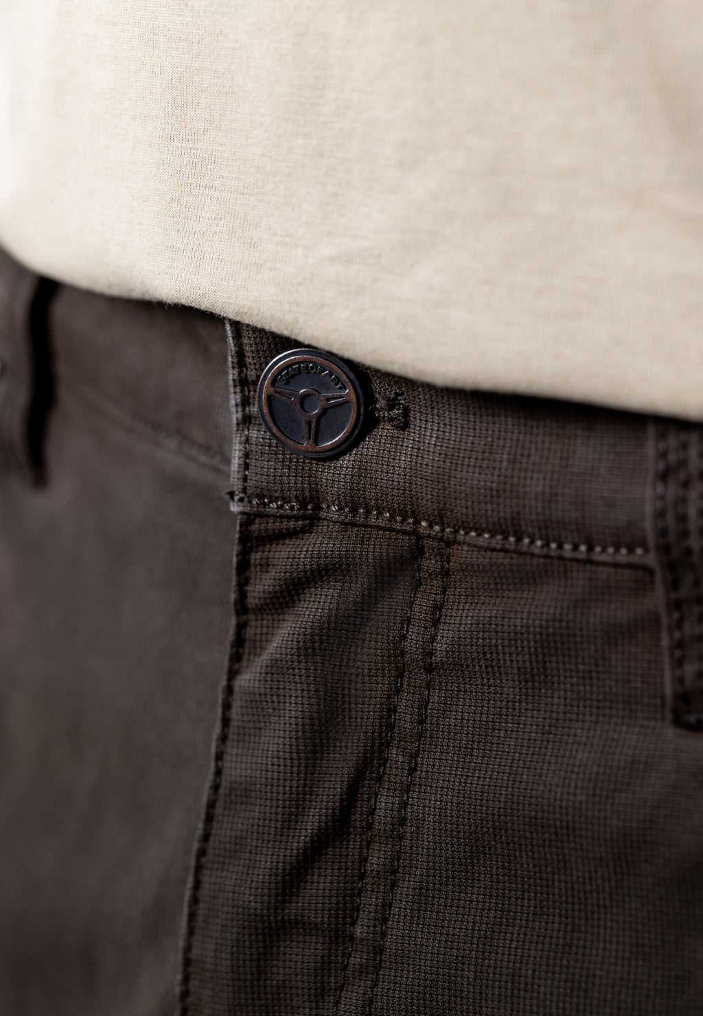 Pantalon 5 poches RACER en tissu stretch