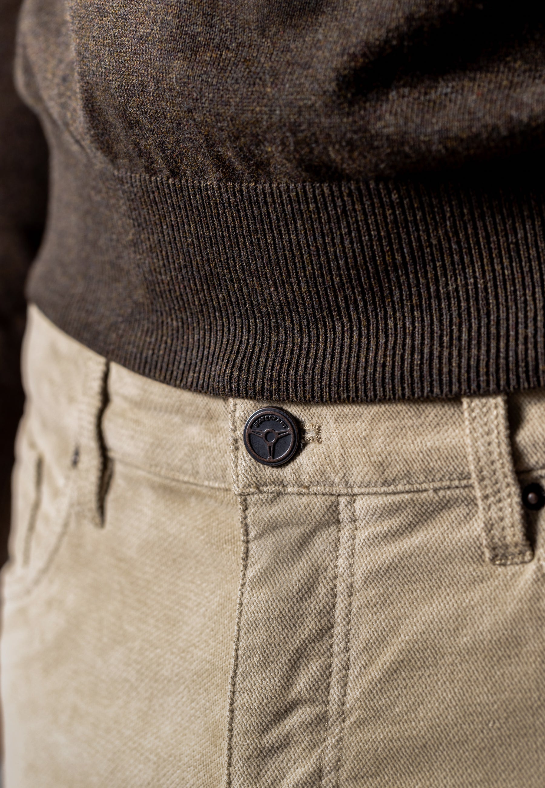 Pantalon 5 poches RACER en tissu stretch