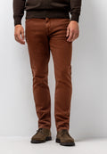 RACER 5-pocket van gekleurd stretchdenim