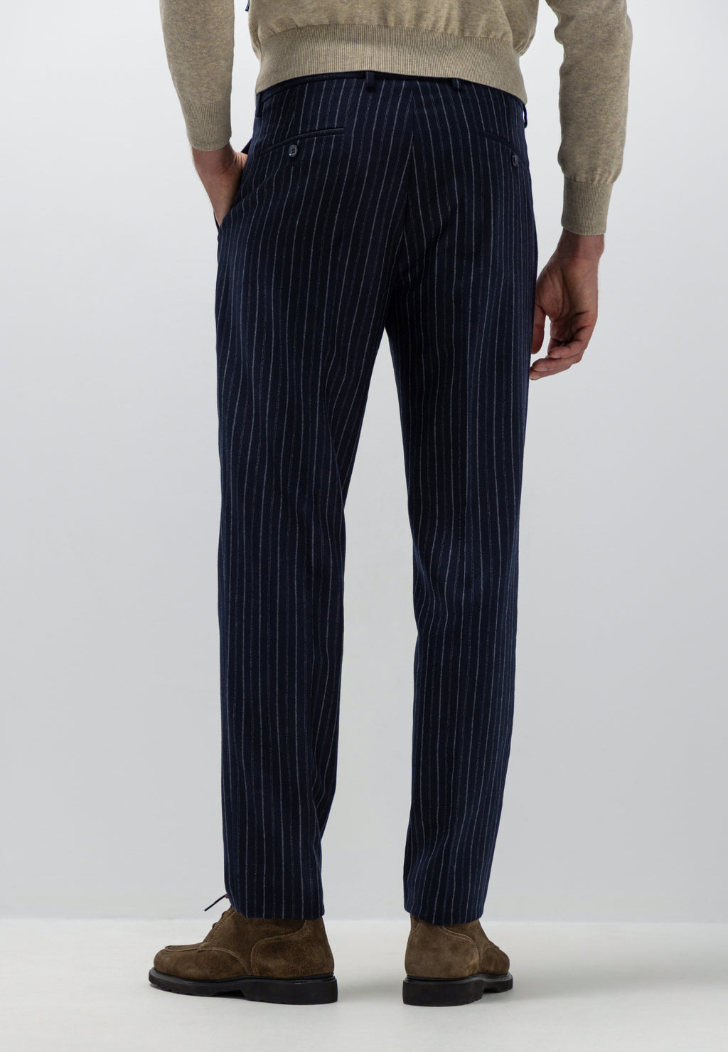 ATELIER wool-blend chinos