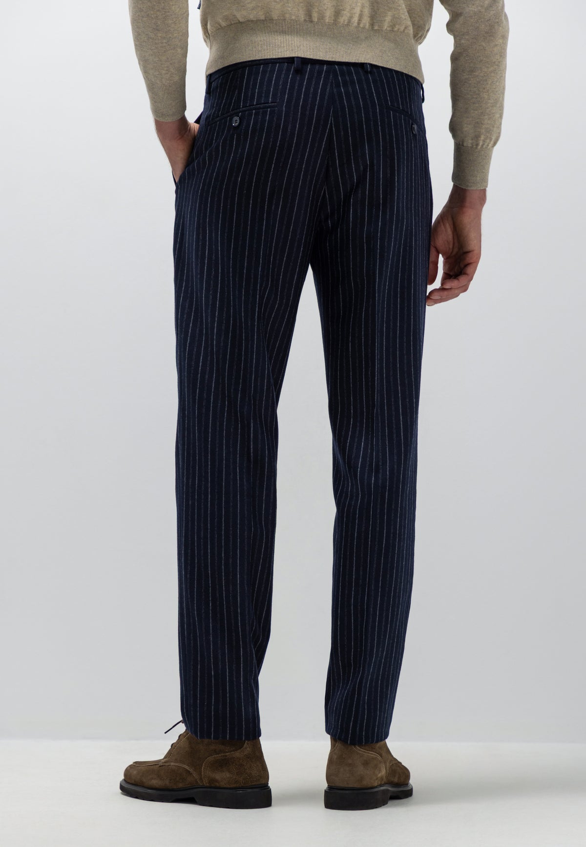 ATELIER wool-blend chinos