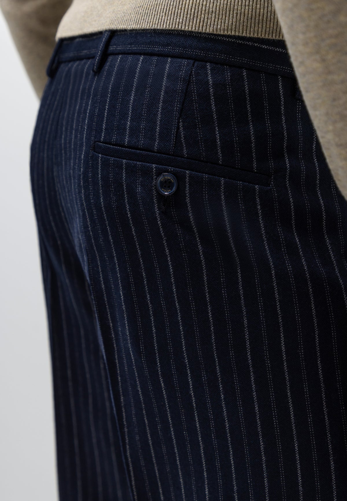 ATELIER wool-blend chinos