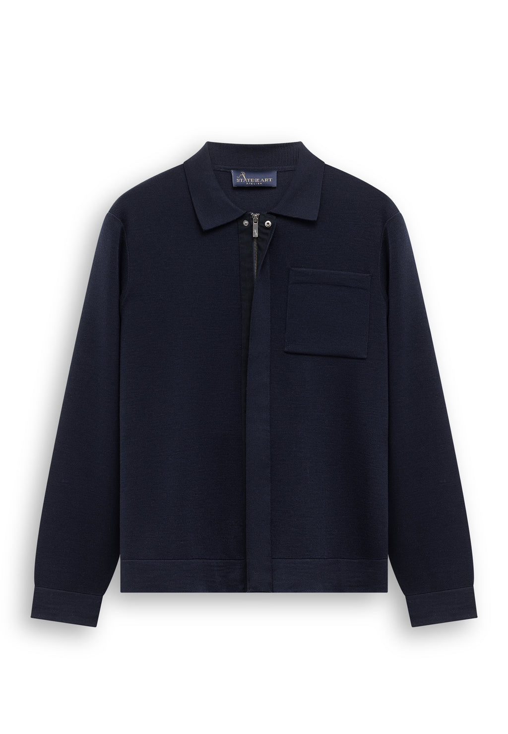 Cardigan ATELIER en laine mérinos