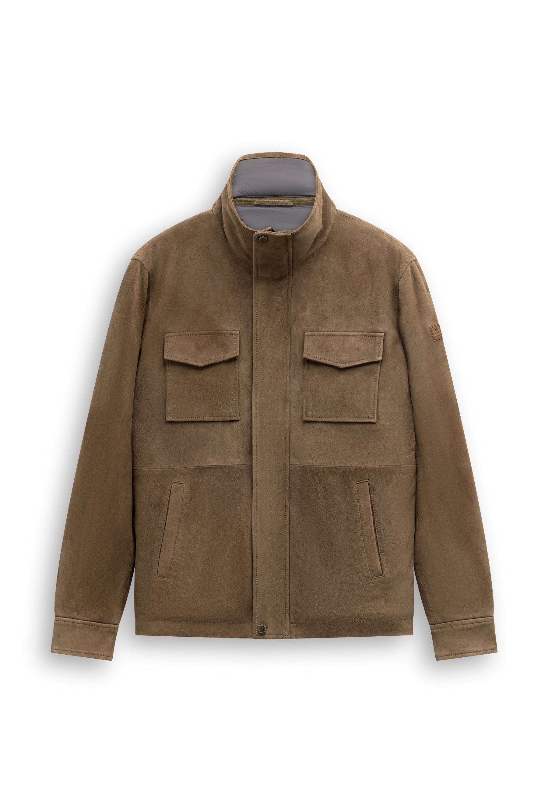 Manteau en cuir de chèvre