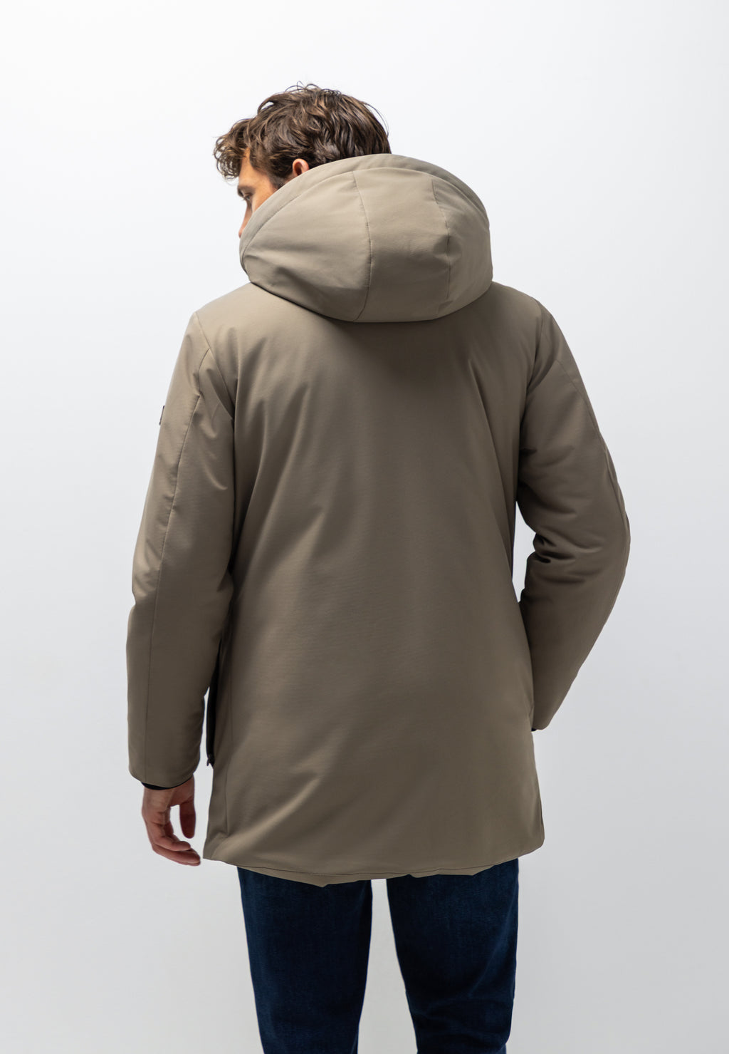 Parka met afneembare capuchon
