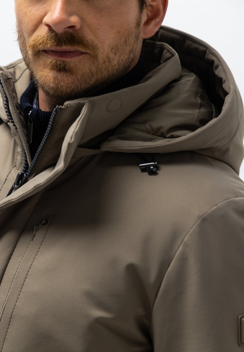 Parka met afneembare capuchon