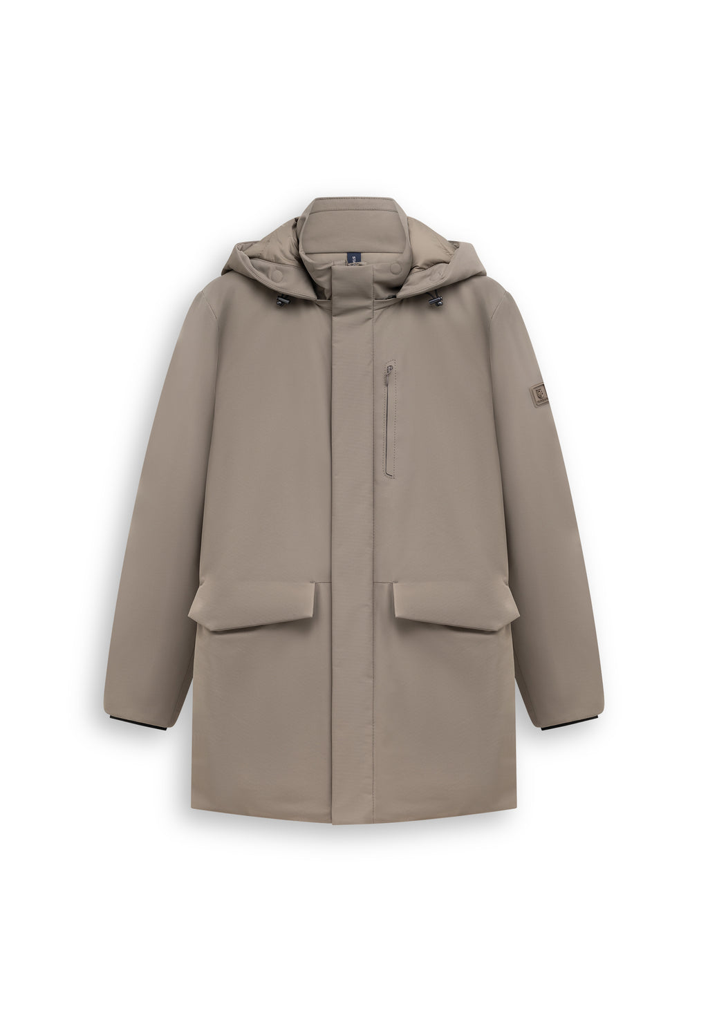 Parka met afneembare capuchon