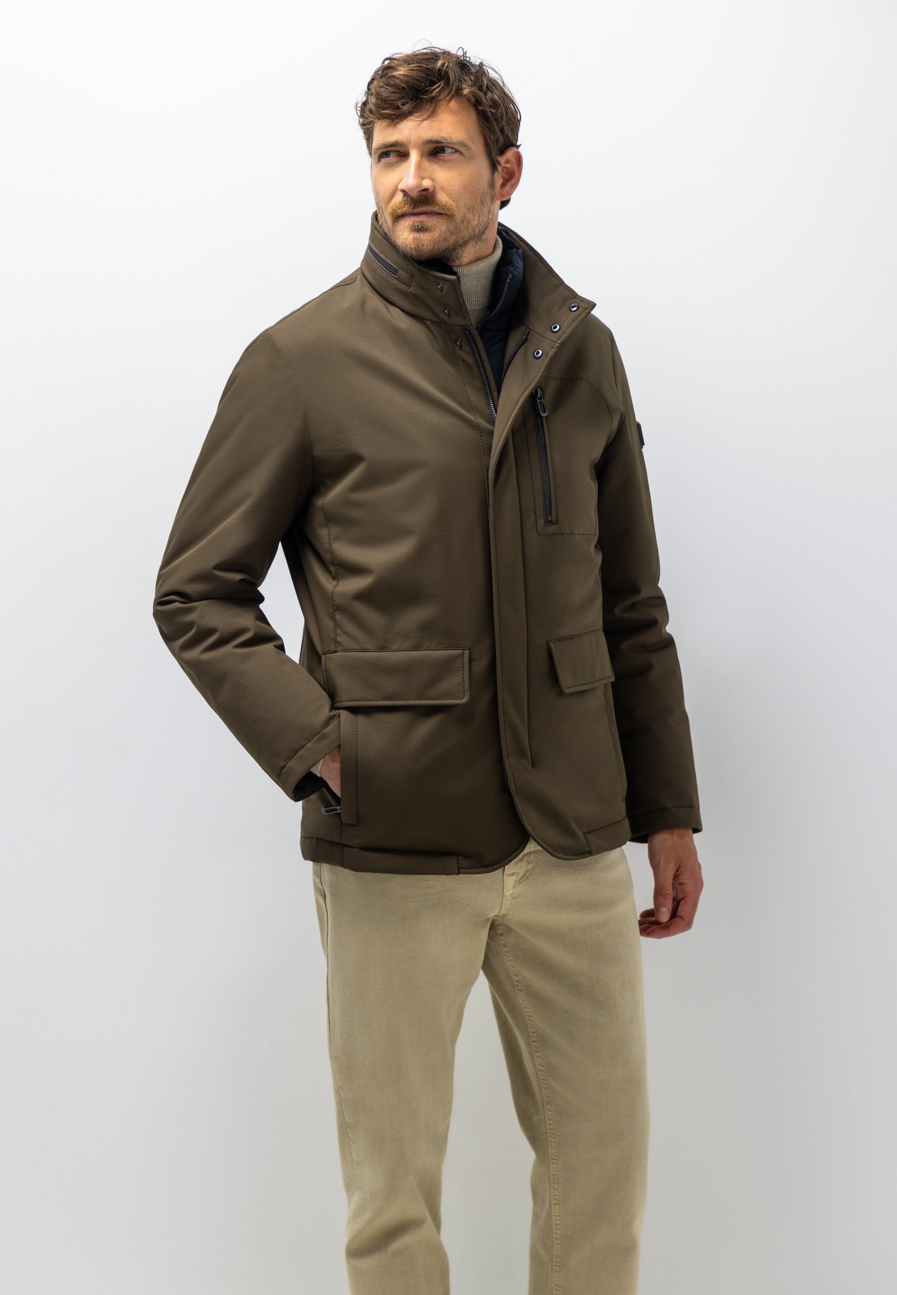 Parka met uitneembare inzet