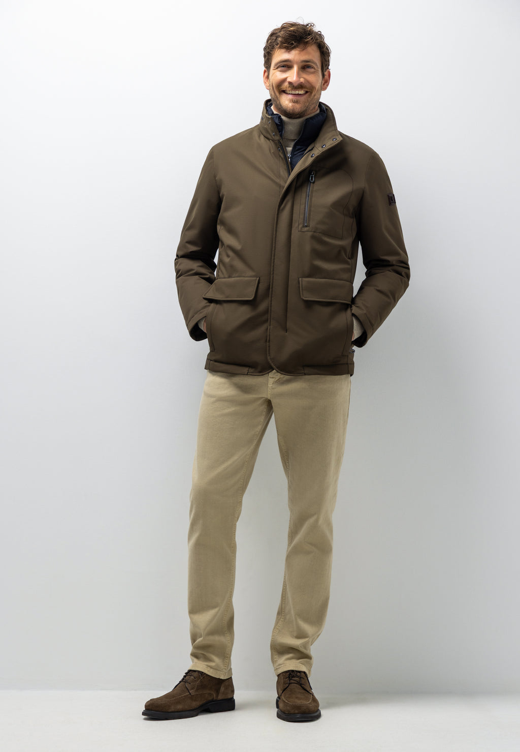Parka met uitneembare inzet