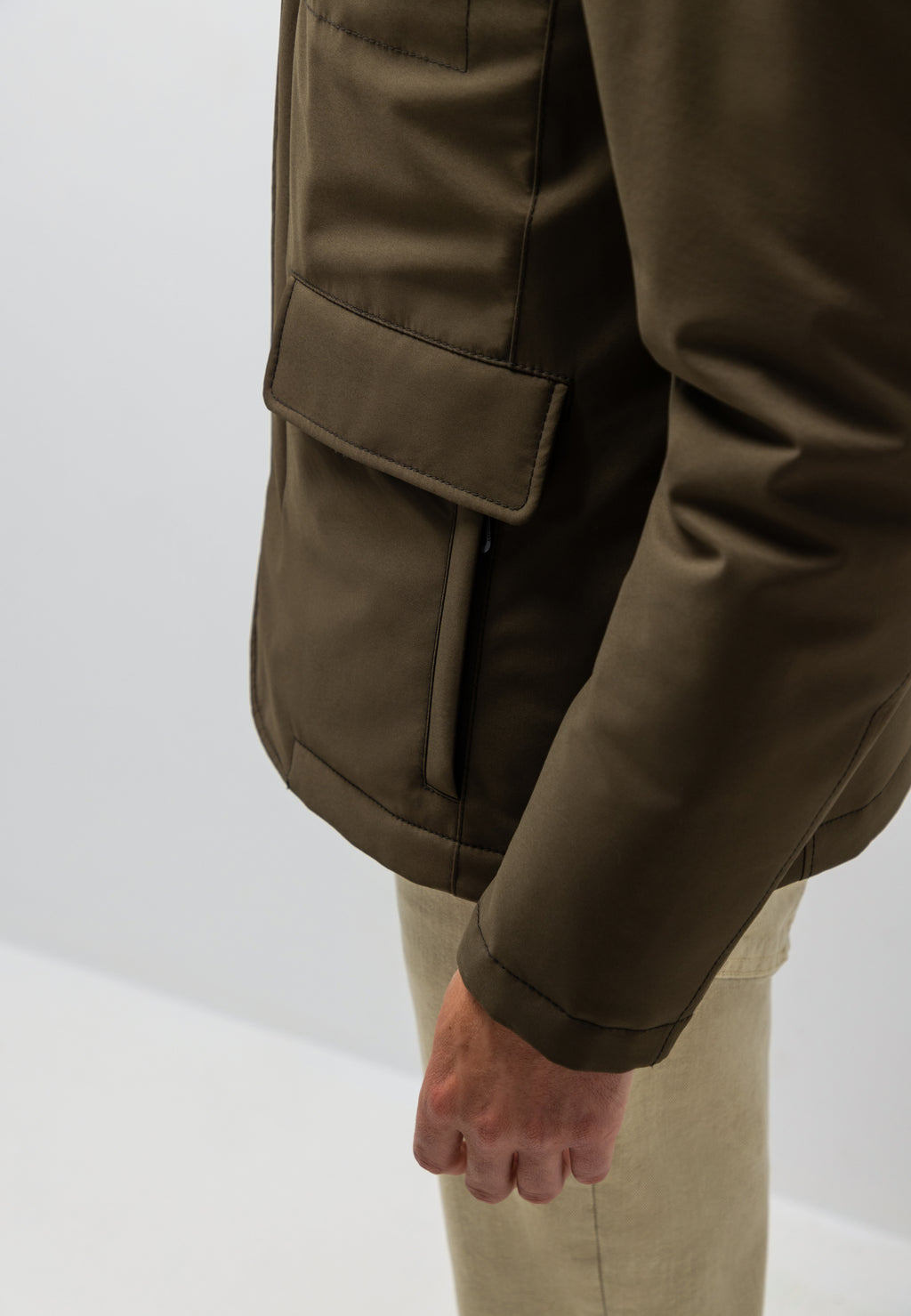 Parka met uitneembare inzet