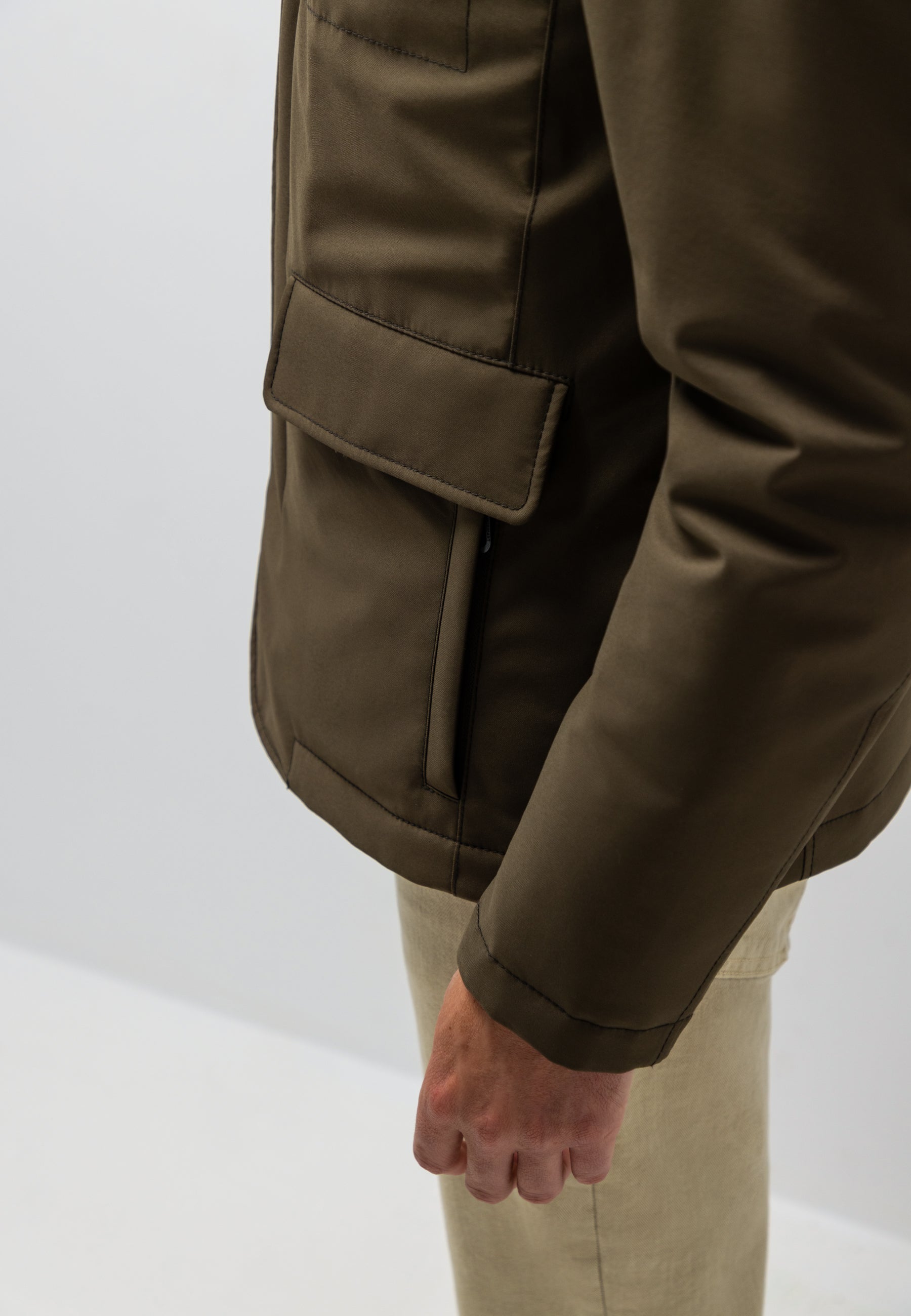 Parka met uitneembare inzet