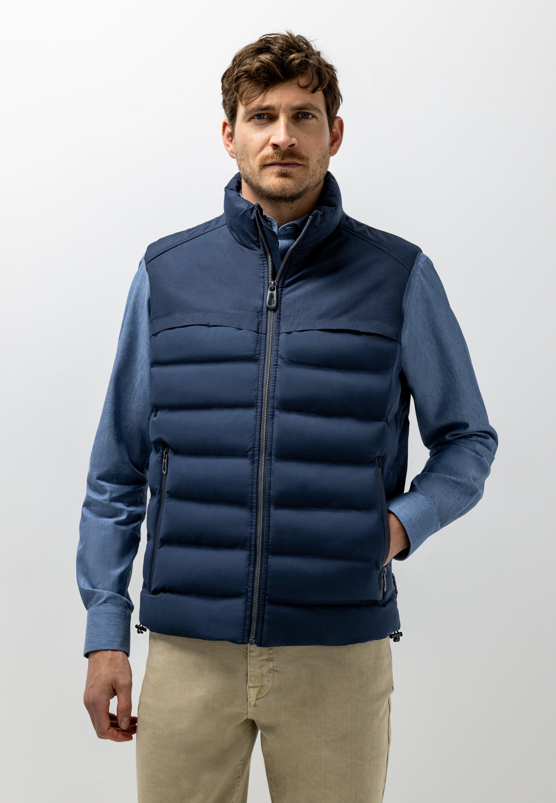 Padded bodywarmer