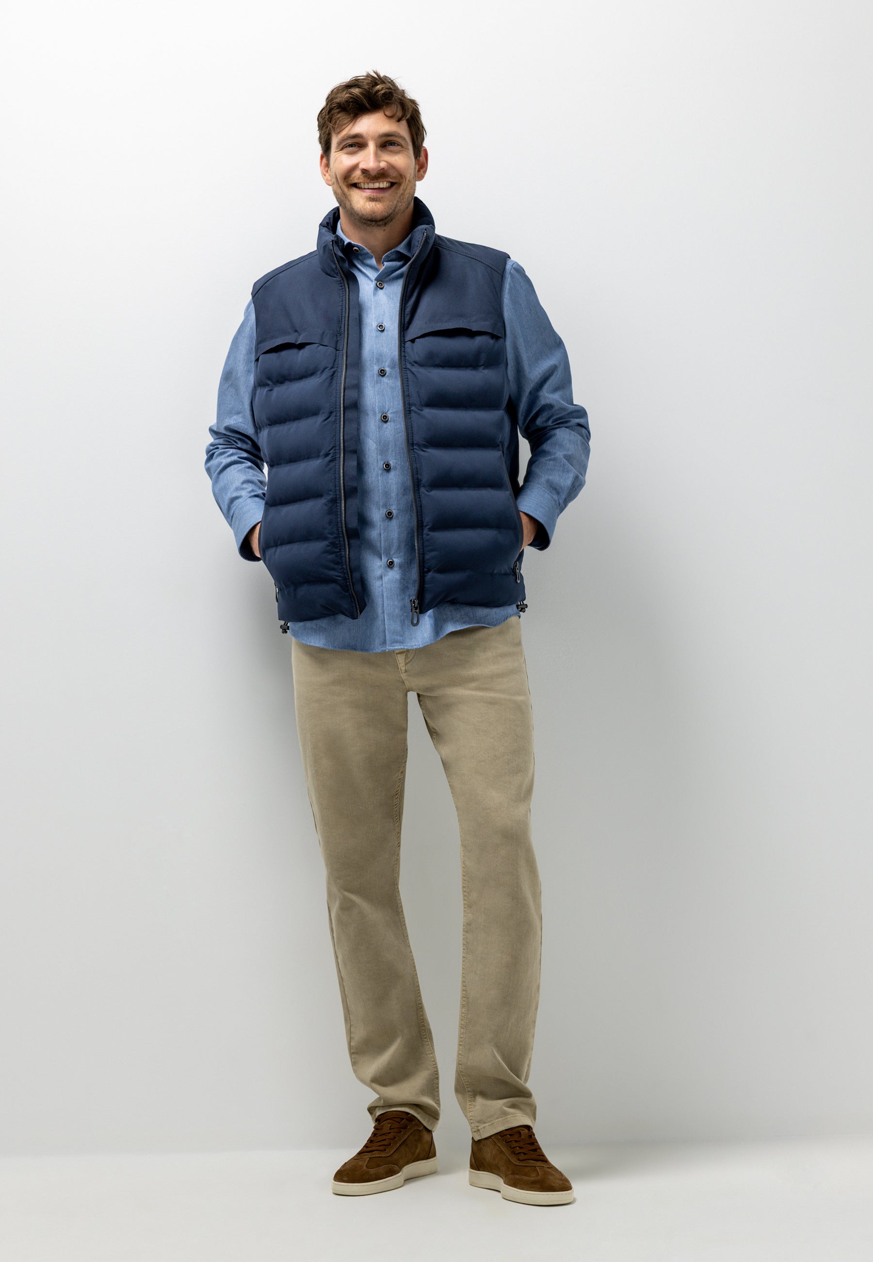 Padded bodywarmer