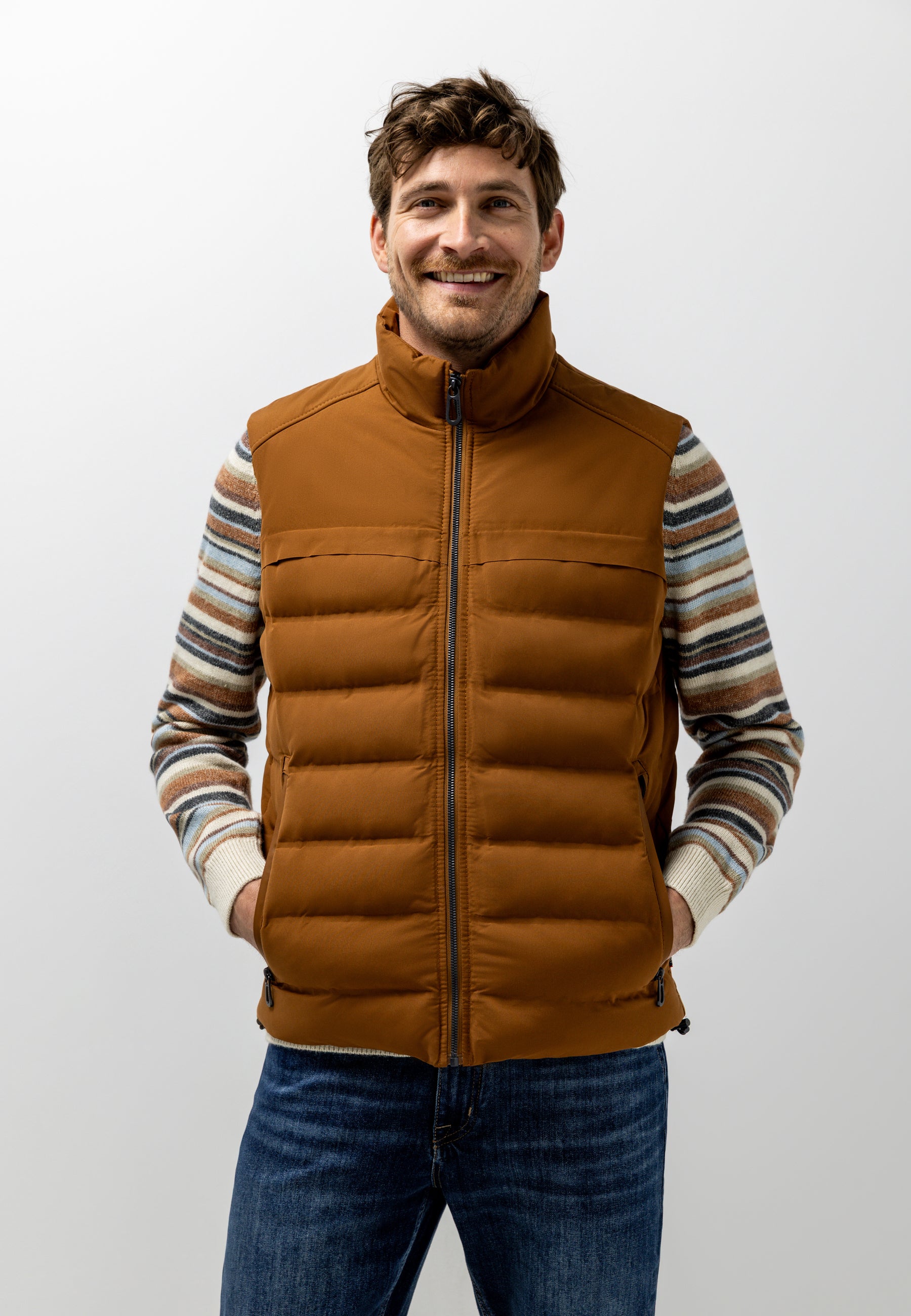Padded bodywarmer