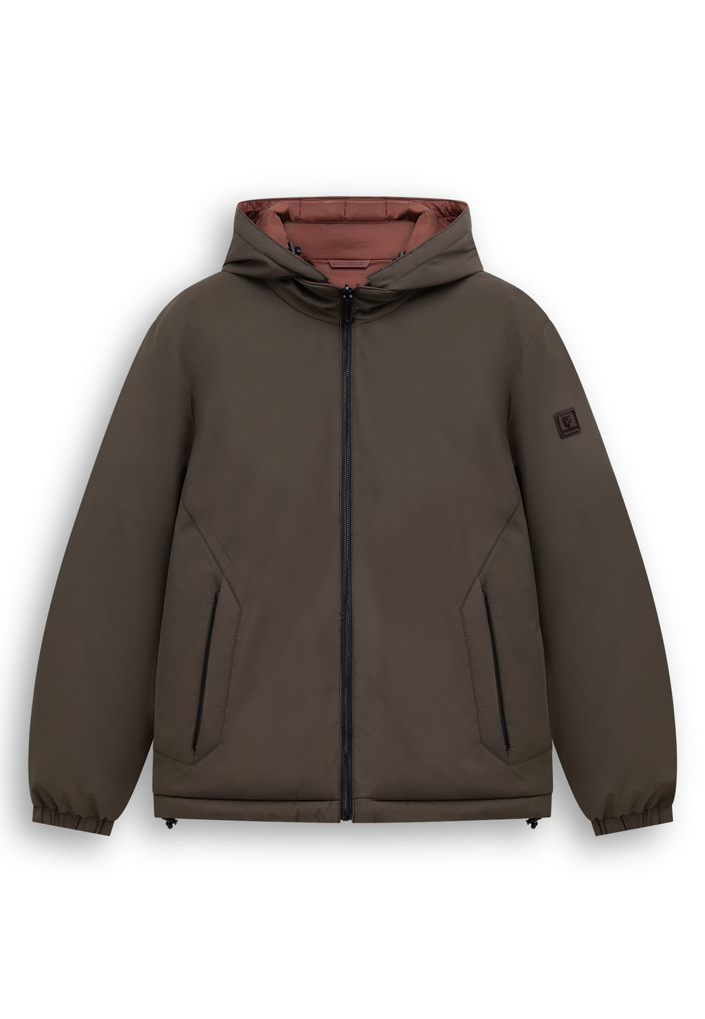 Wendbare Jacke mit Kapuze