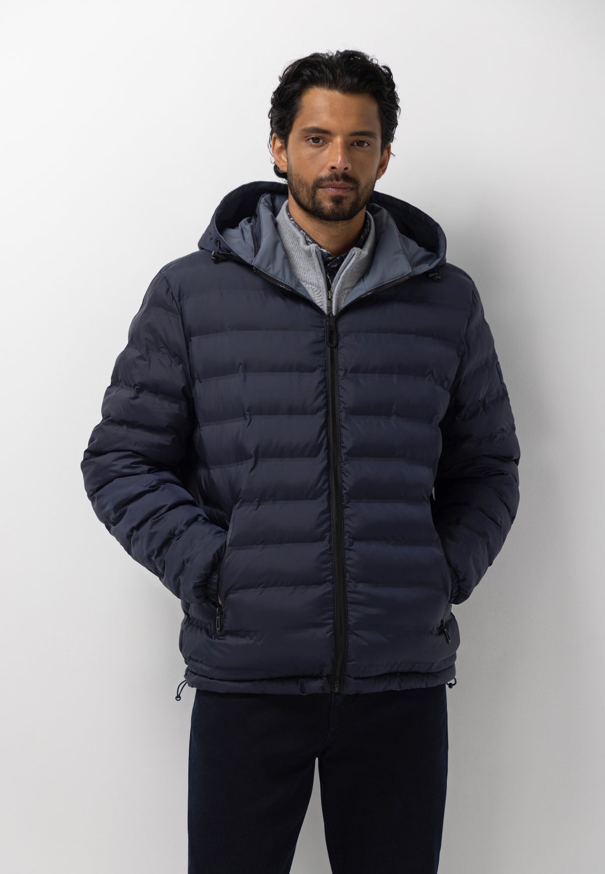 Veste réversible à capuche