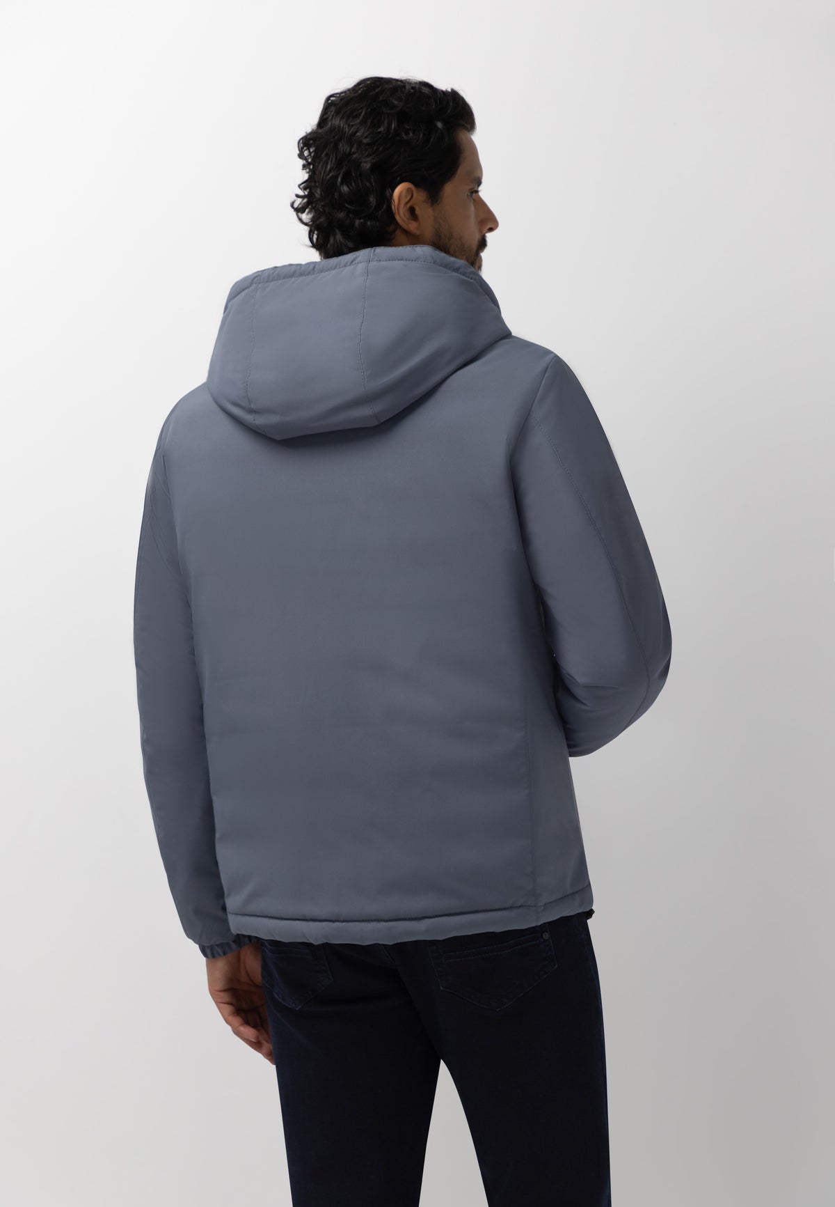 Veste réversible à capuche