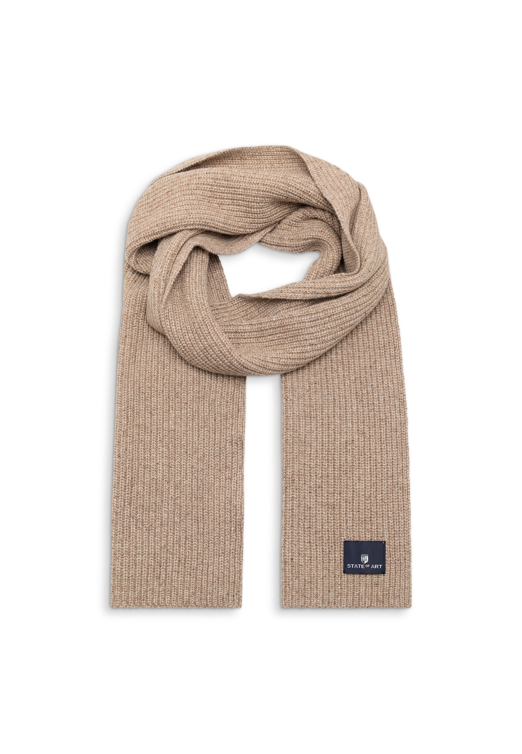 Wool-blend scarf