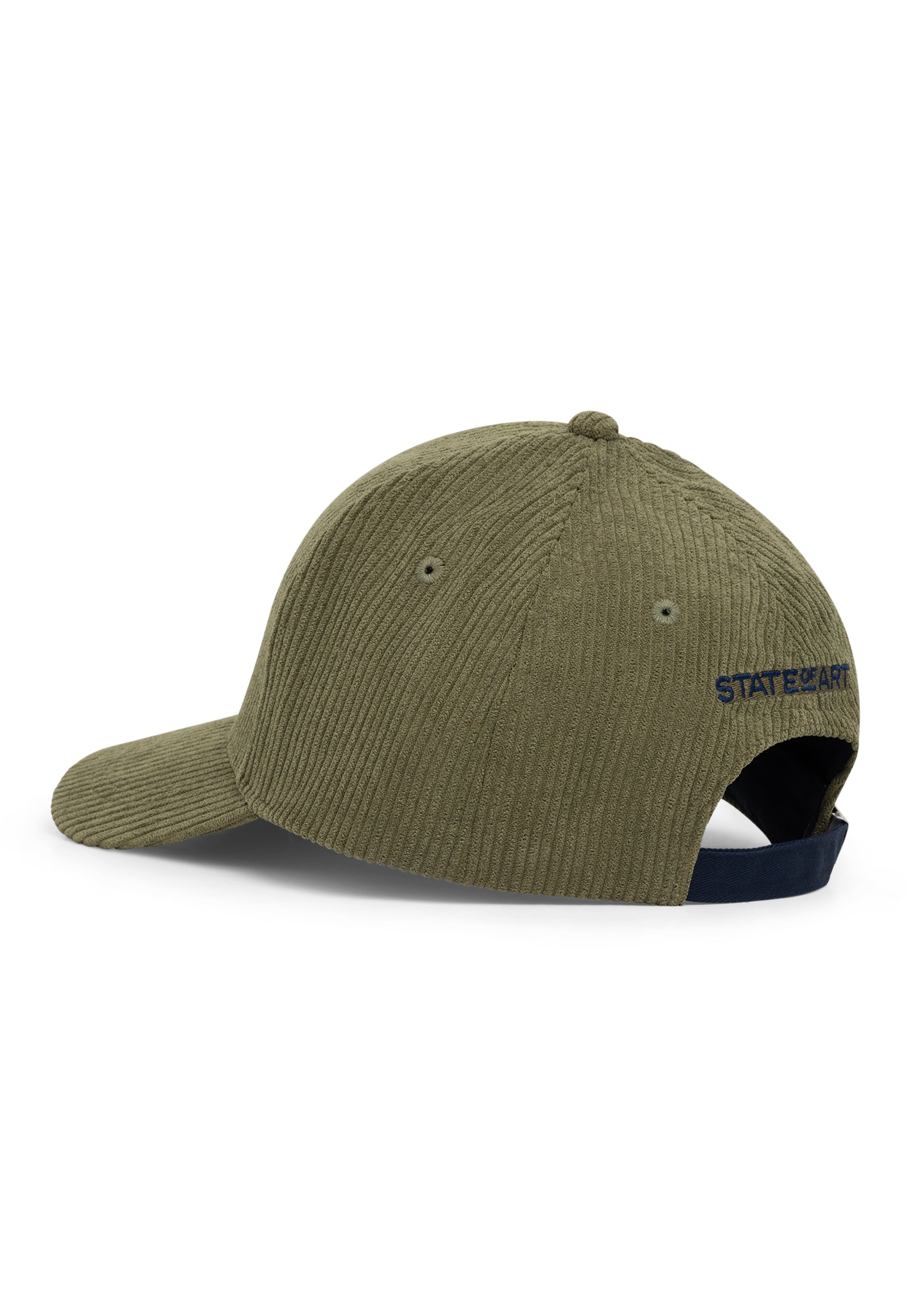 Corduroy baseball cap