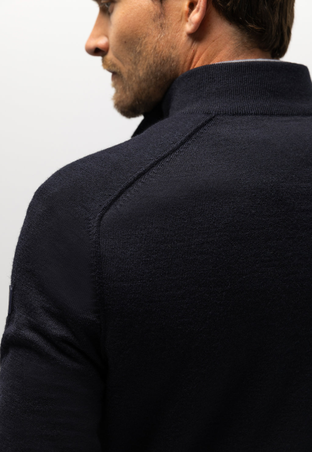 Pull chiné à manches marteau