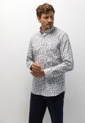 Cotton shirt with print