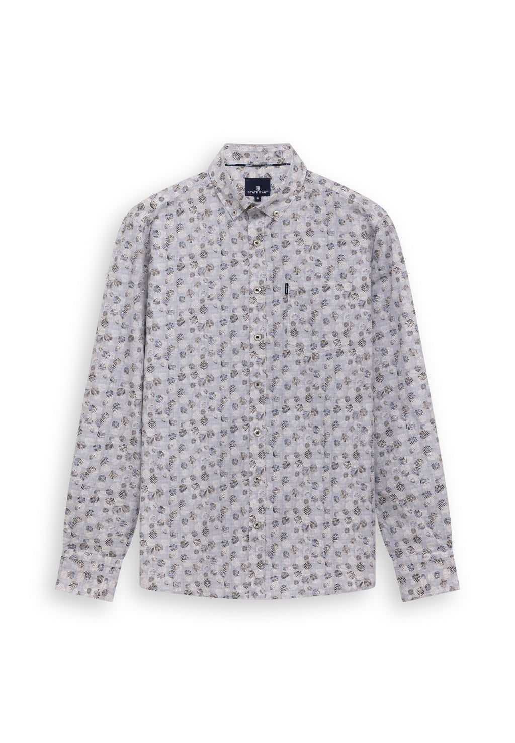Cotton shirt with print