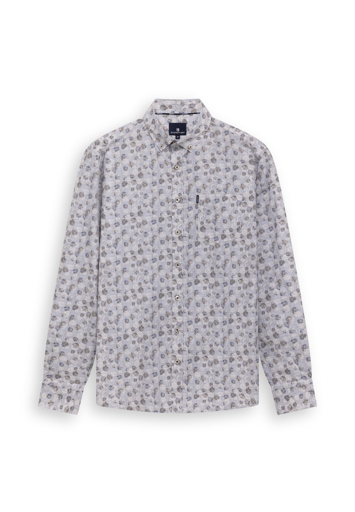 Cotton shirt with print