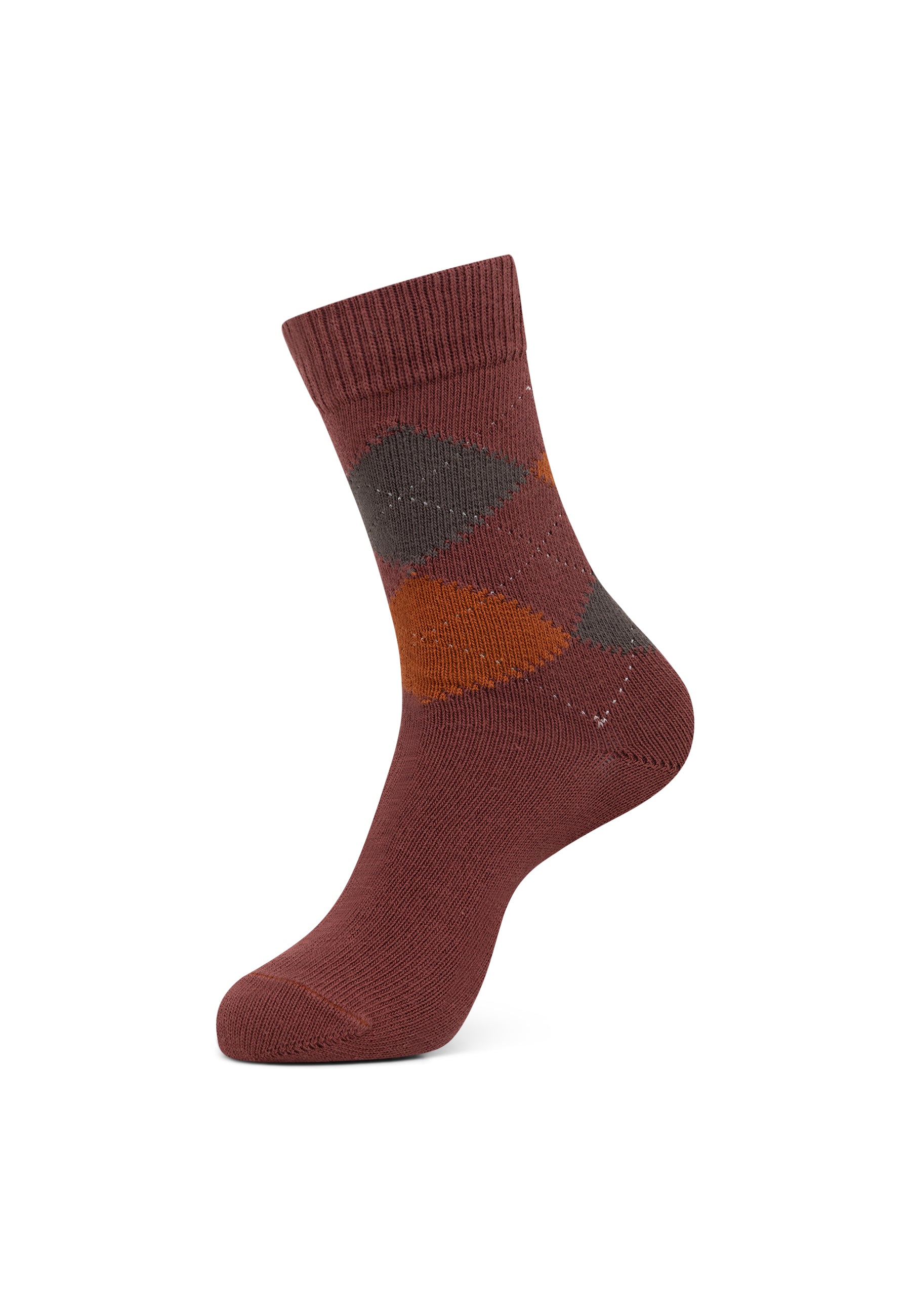 Checked socks