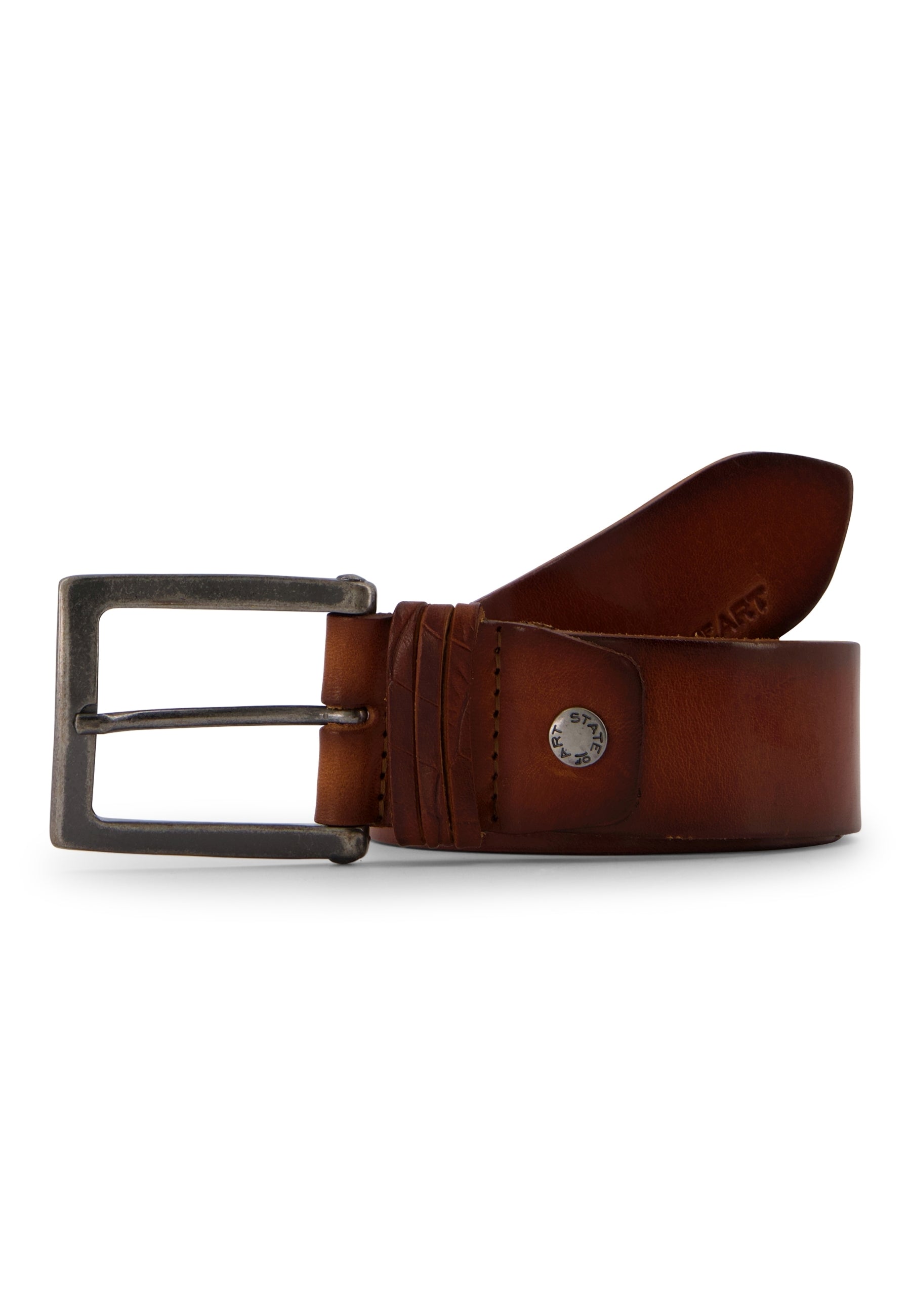 Belt with nickel-free buckle